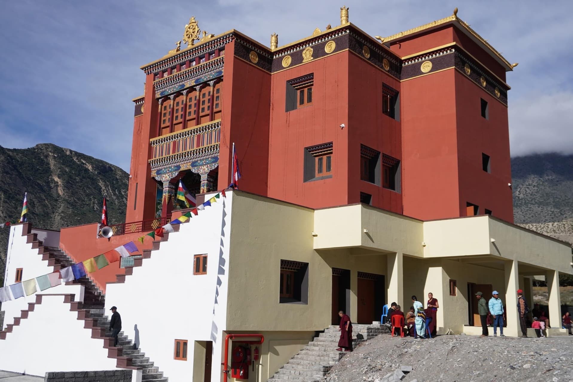 Semten Thagyaling Bon Monastery in Jomsom Muktinath Route