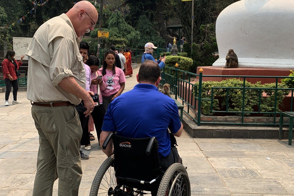 UNESCO Sites Wheelchair Accessible Tour in Kathmandu